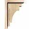 Ekena Millwork Mediterranean Rough Sawn Corbel w/Backplate, Douglas Fir, 6"W x 8"D x 12"H COR06X08X12MED01RDF - alternate 4
